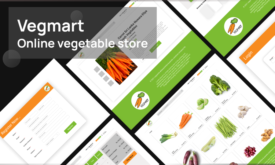 Vegmart - E-commerce site