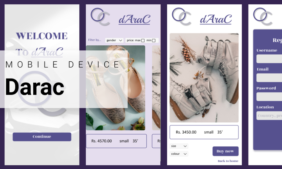 Darac - E-commerce site