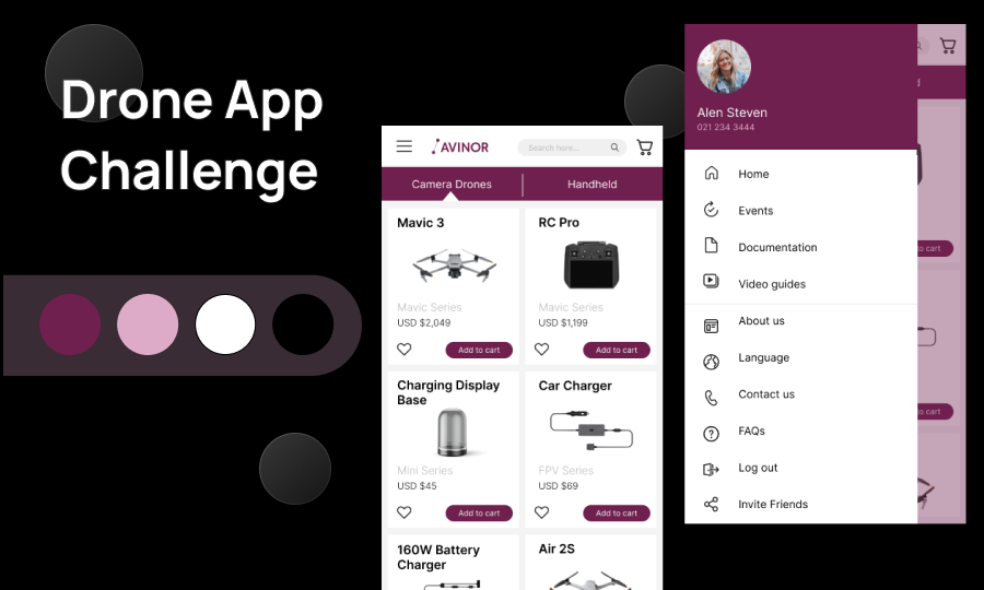 Avinor - Drone App Concept